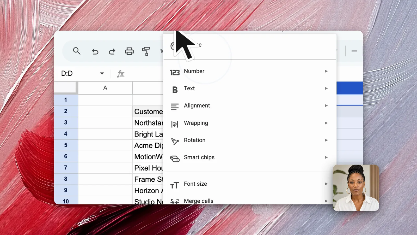 Cursor path comparison
